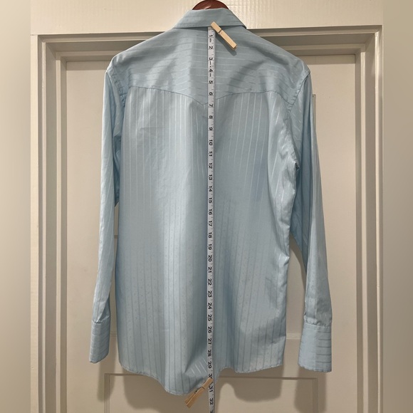 Men’s Wrangler Pearl Snap Shirt - Picture 4 of 8